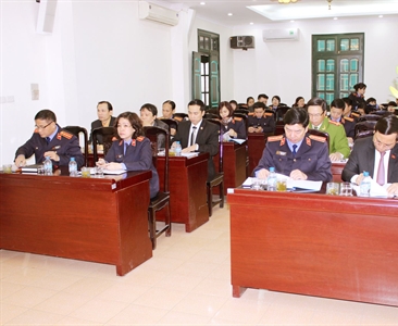 VKS quận Nam Từ Liêm tổ chức Hội nghị triển khai công tác kiểm sát năm 2016